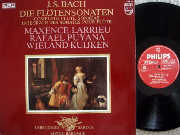 Philips / LARRIEU-PUYANA-KUIJKEN, - Bach Complete Flute...