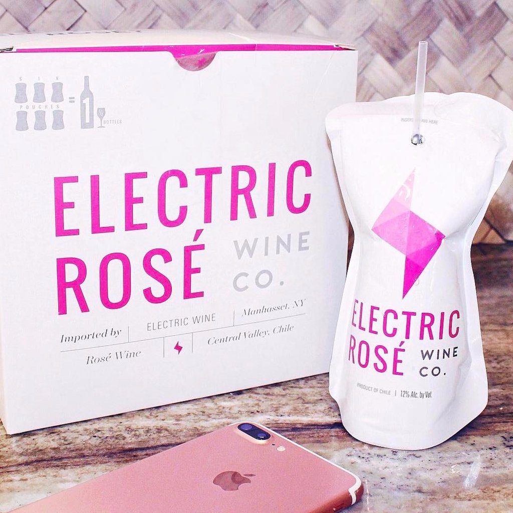 Electric Rosé is the Grown Up Version of a Capri Sun Dieline