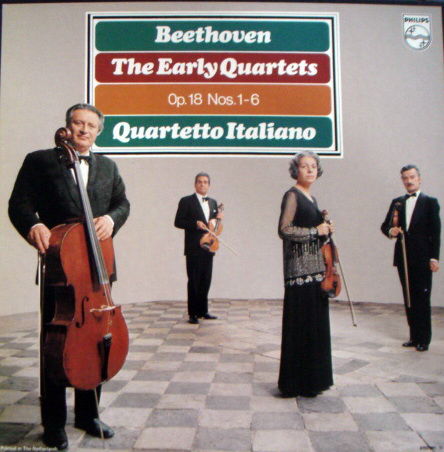 Philips / QUARTETTO ITALIANO, - Beethoven The Early Qua...