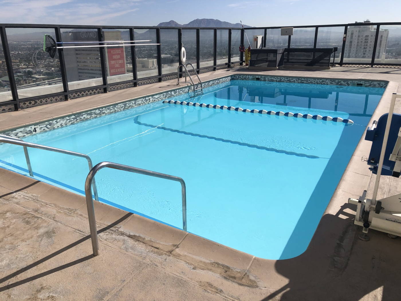 Binions Pool Deck Las Vegas