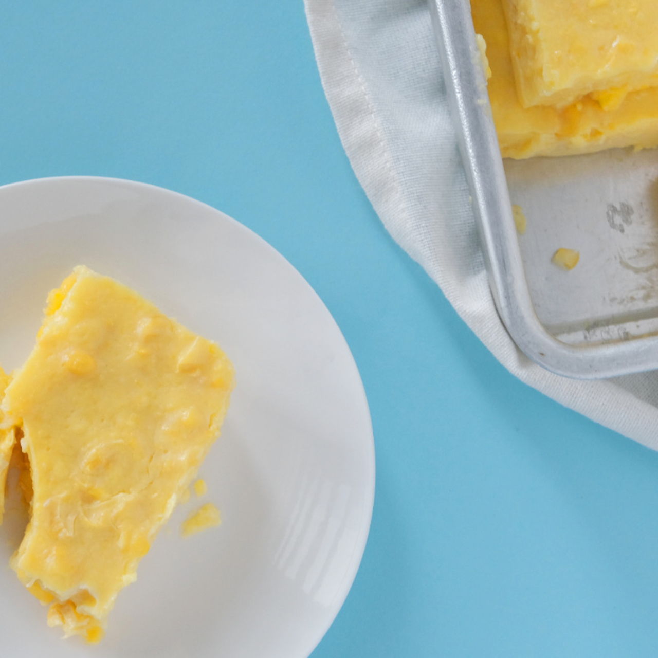 Creamy Corn Custard Pudding Southeast Asian Recipes Nyonya Cooking