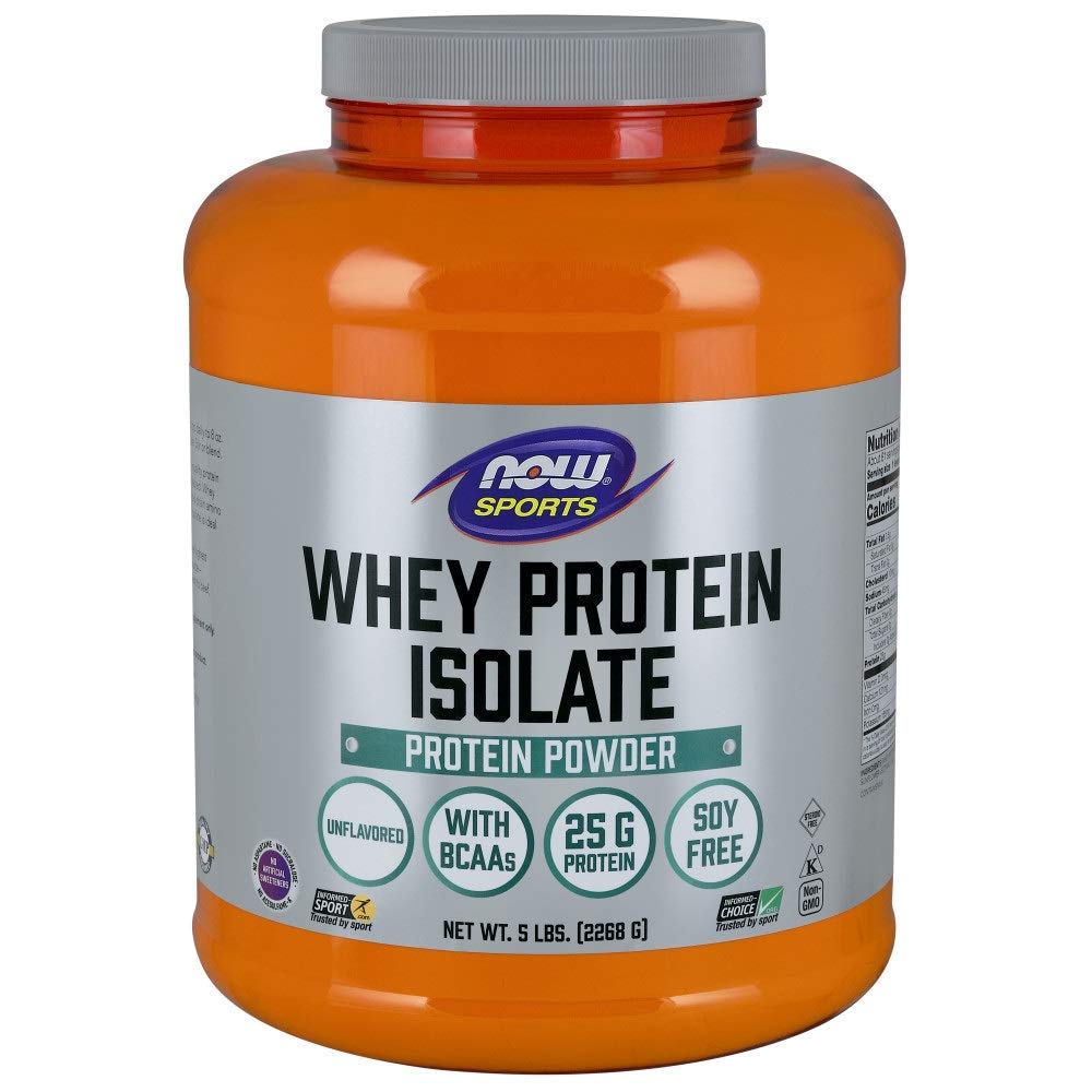 NOW Sports Nutrition Whey Protein Isolate vs Orgain Simple Organic ...