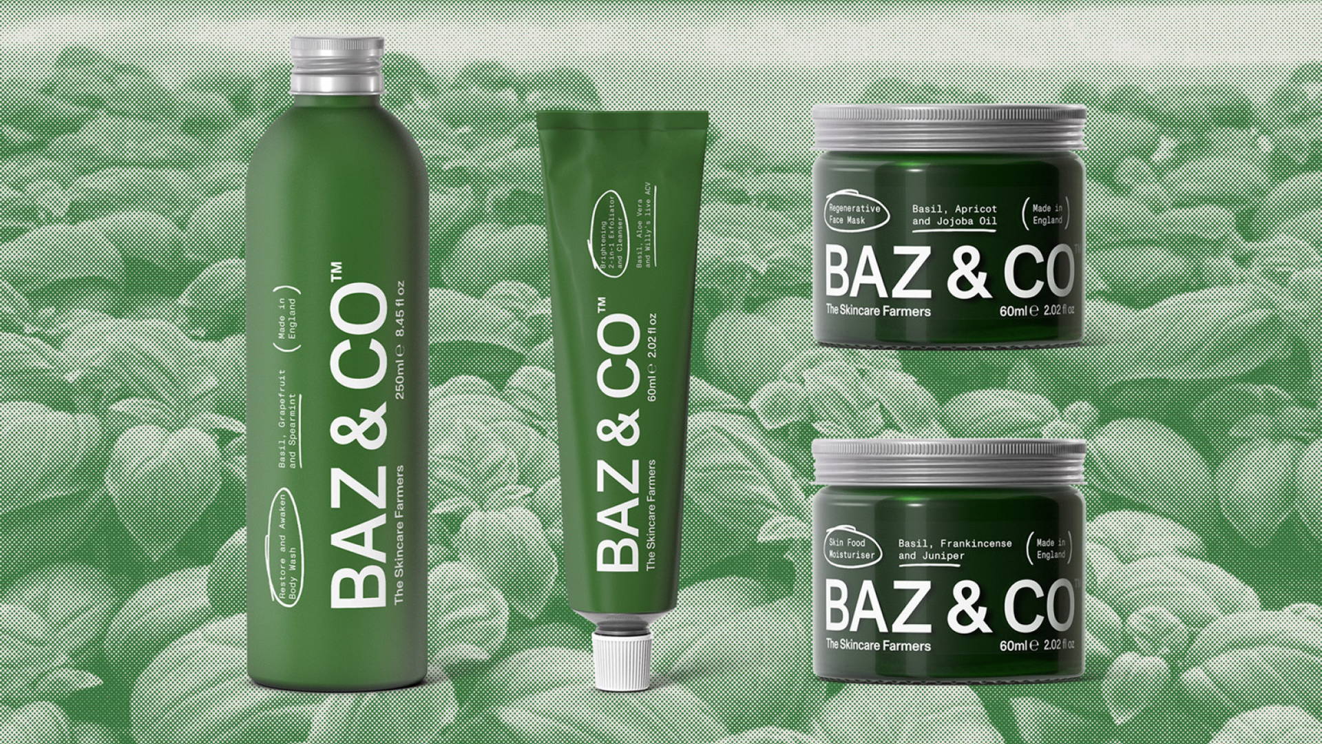 Featured image for BAZ & CO’s Basil-Based Skincare Products Get Packaged In Infinitely Recyclable Materials