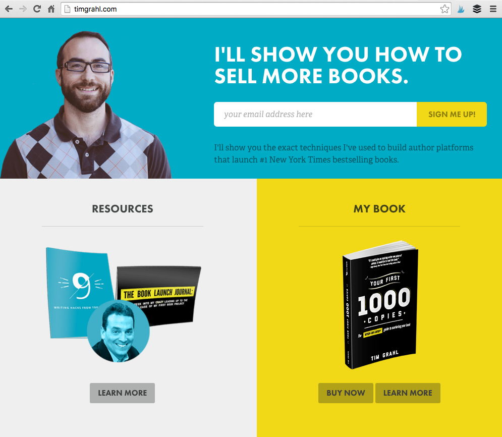 Today we're talking about your writer or author website, and how to use it to achieve your goals. I'll share with you the basics you need to make a great first impression online, plus the most important thing every author should include on their website >>>