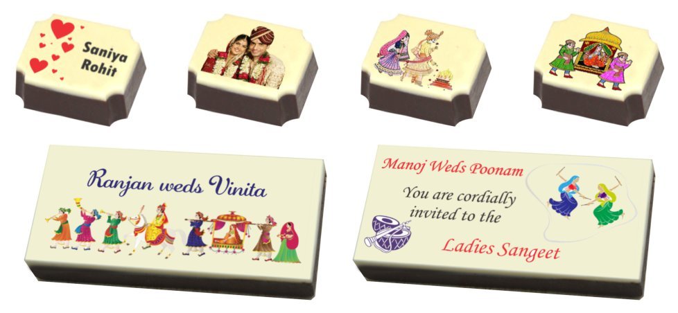 wedding chocolates