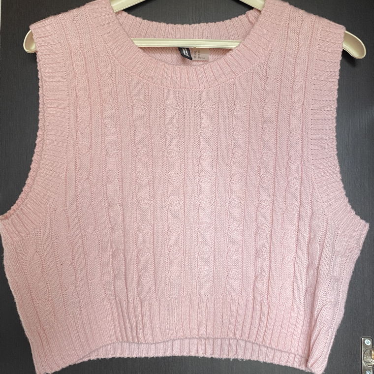 Sweater Vest pastell-pink
