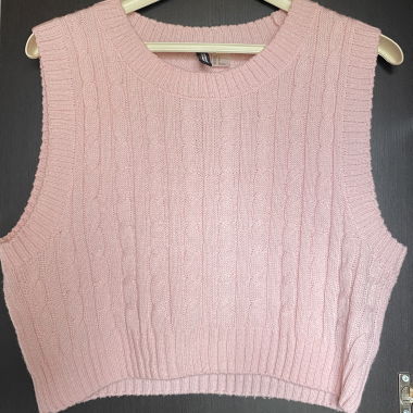 Sweater Vest pastell-pink