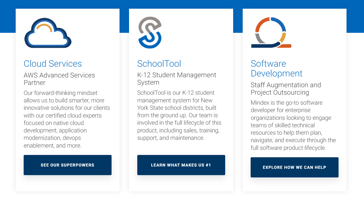 Mindex product / service