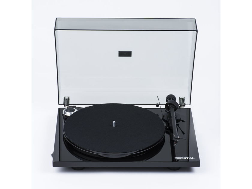 Pro-Ject Audio Systems Essential III XE Piano Black Turntable w/ Ortofon OM 10 Cartridge
