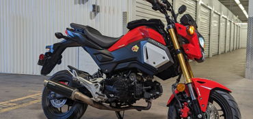 2019 HONDA GROM ABS motorcycle for rent near Glen Burnie, MD
