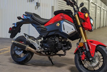 2019 HONDA GROM ABS motorcycle for rent near Glen Burnie, MD