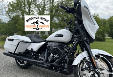 2024 HARLEY-DAVIDSON STREET GLIDE motorcycle for rent near Canton, NC