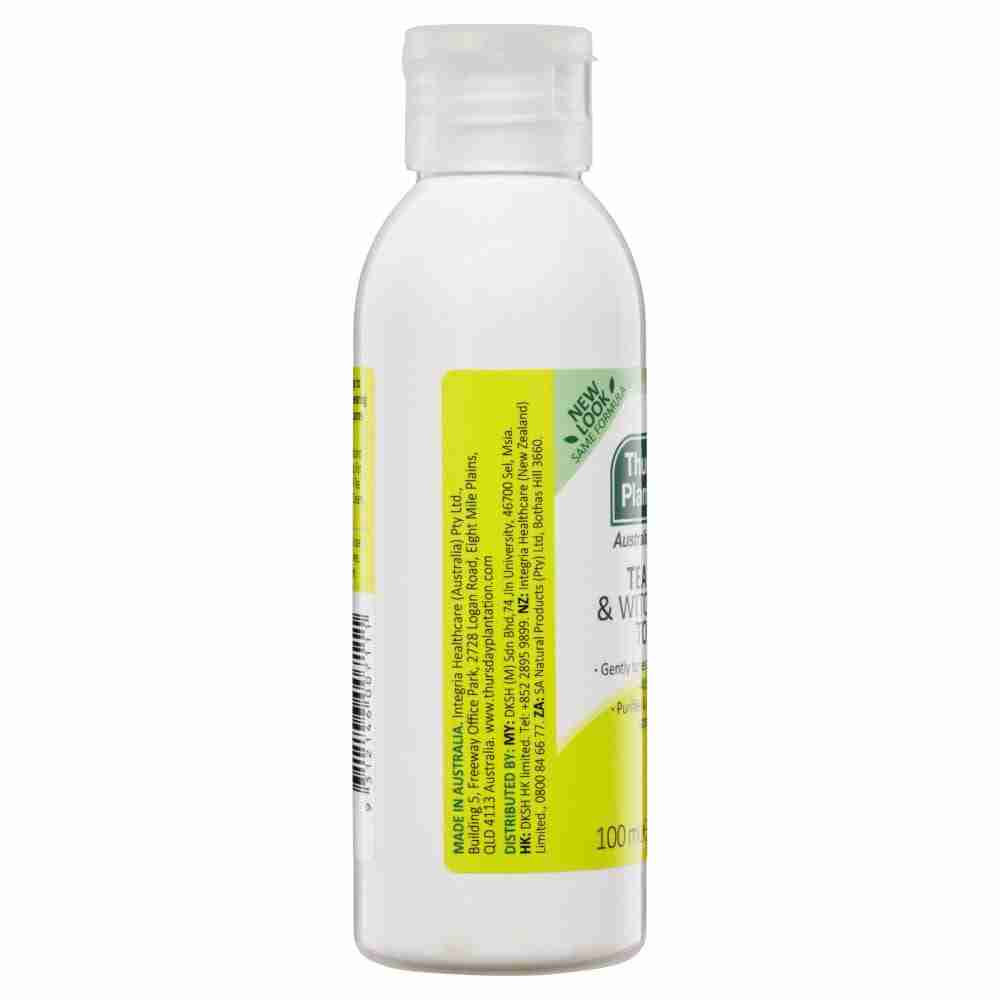 Thursday Plantation Tea Tree & Witch Hazel Toner 100mL - Image 4