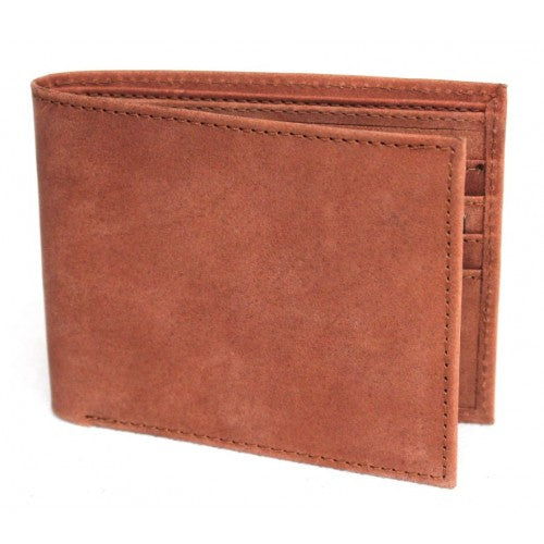 RFID Full Grain Cow Hide Hunter Leather Wallet Style 12050