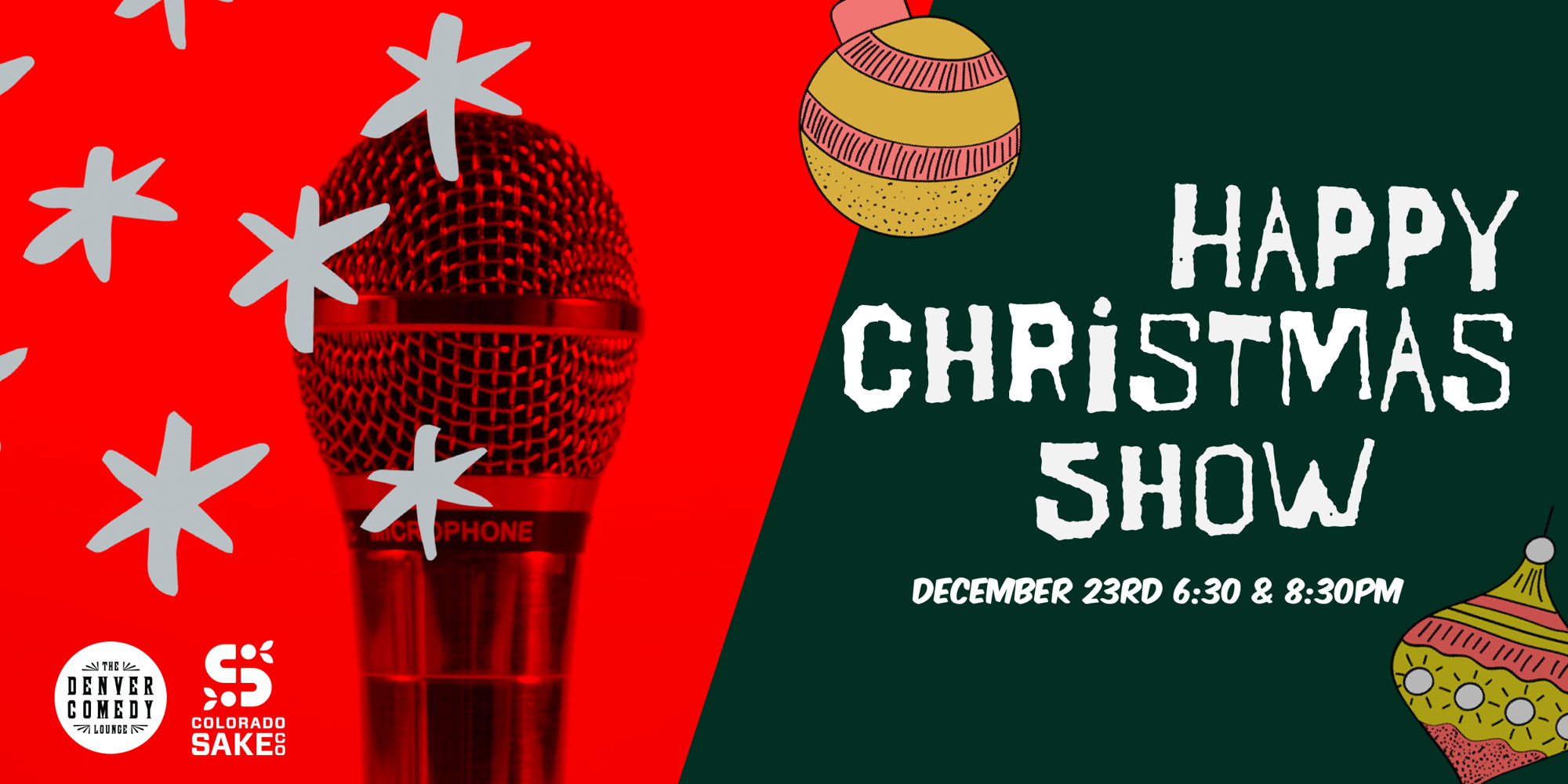 Christmas Stand-Up Showcase promotional image