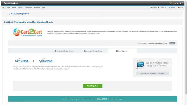 Cart2Cart: автоматическая миграция данных для VirtueMart