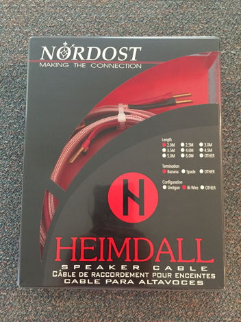 Nordost Heimdall 2M pair biwire speaker cable