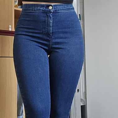 topshop joni jeans