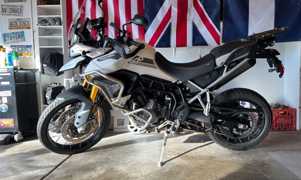 2022 TRIUMPH TIGER 900 RALLY PRO motorcycle for rent near Colorado Springs, CO