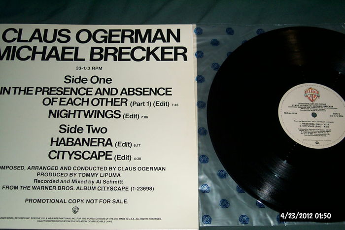 Michael Brecker/Claus Ogerman - Cityscape 12 inch Promo...