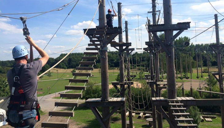 querfeldein hochseilgarten klettern und natur