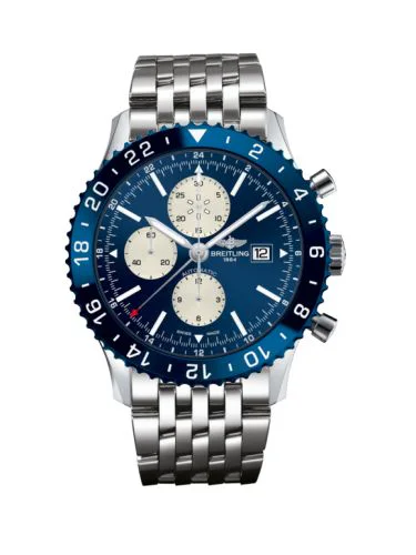 Chronoliner Stainless Steel / Blue / Bracelet