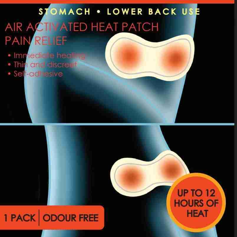 Health Choice Air Activated Heat Patch for Stomach and Lower Back