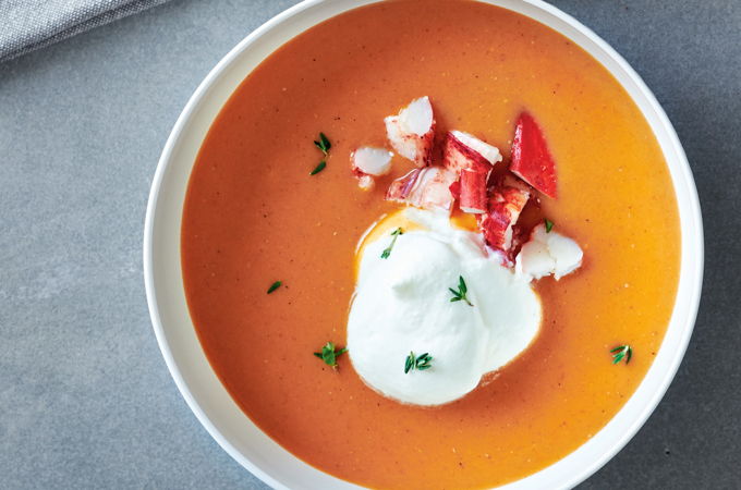 Simplified Lobster Bisque