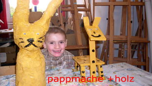 kinderkunstwerkstatt pappmache