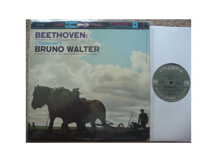 BEETHOVEN SYM NO. 6  - PASTORALE BRUNO WALTERS COLUMBIA LP EXCEL