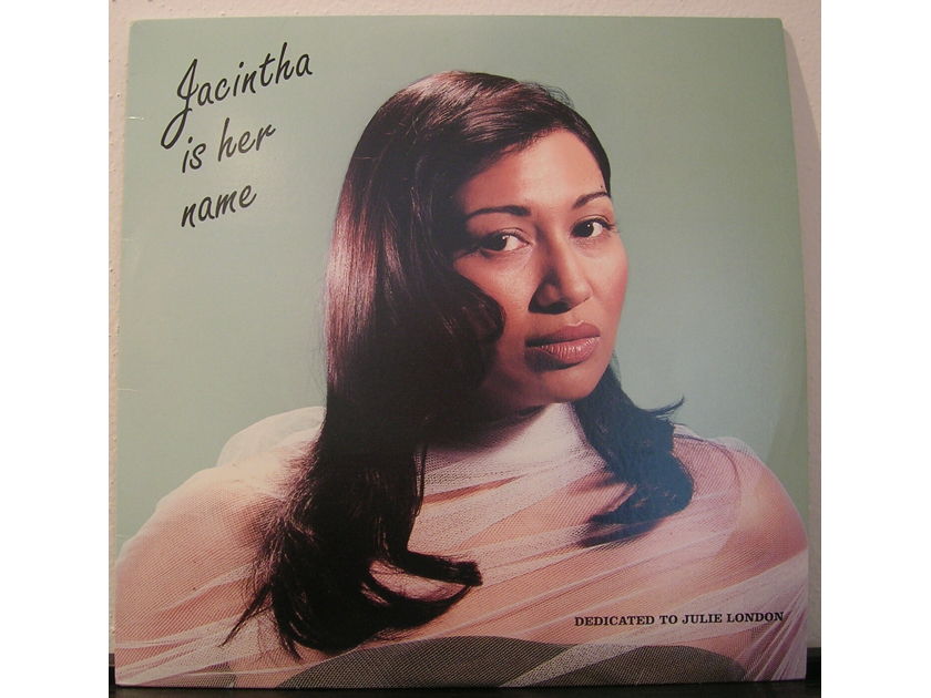 Jacintha - "Jacintha Is Her Name" 45 RPM 180g Double LP