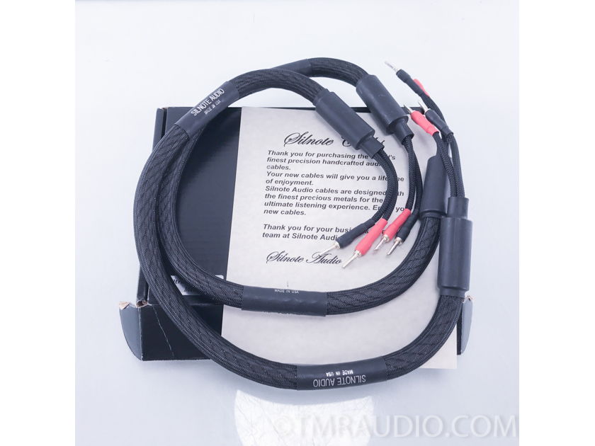 Silnote Audio Poseidon Ultra Reference MKII   Speaker Cables 1m Pair (2615)