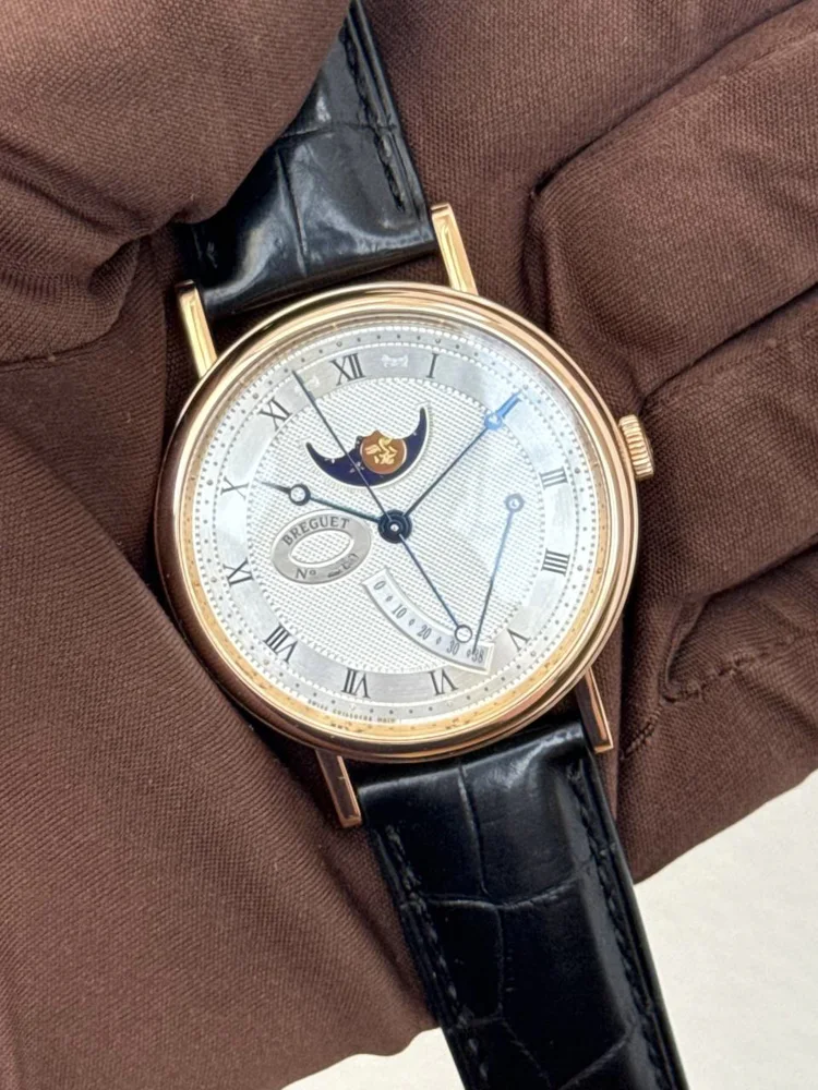 Moonphase Power Reserve Rose Gold