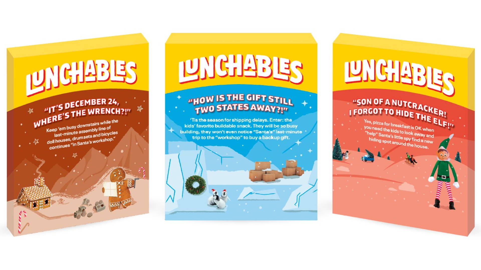 Featured image for Lunchables Holiday Packs Inspired By Some Of The Seasons' Parental Stressors