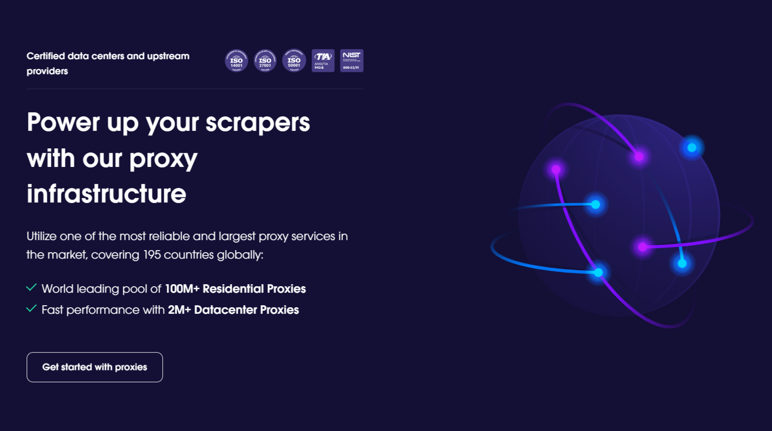 Oxylabs product / service