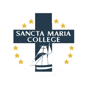 Sancta Maria College logo
