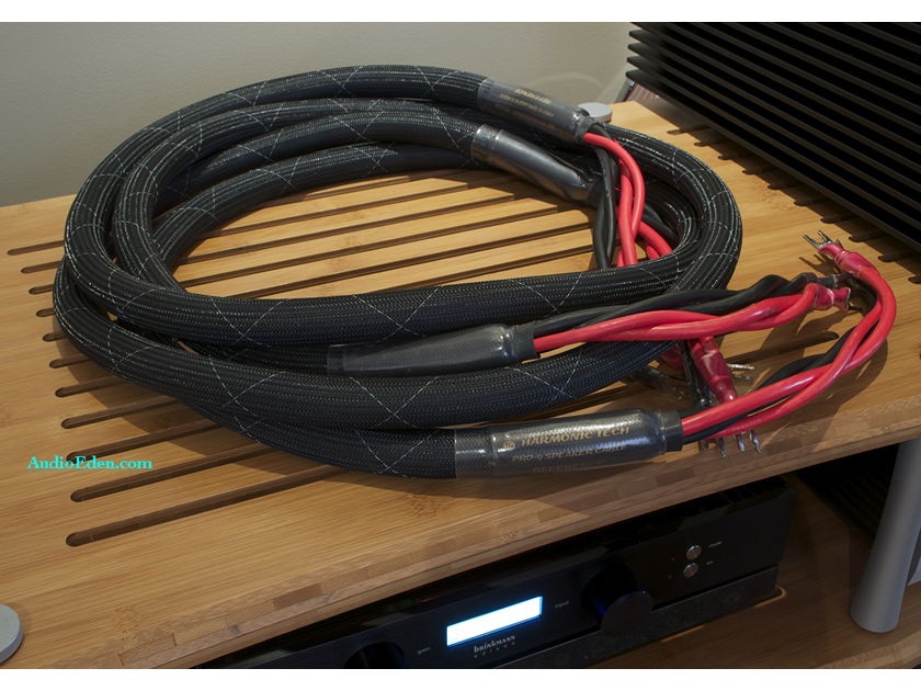 HARMONIC  TECHNOLOGY Pro-9 Reference Speaker Cables SEE PHOTO