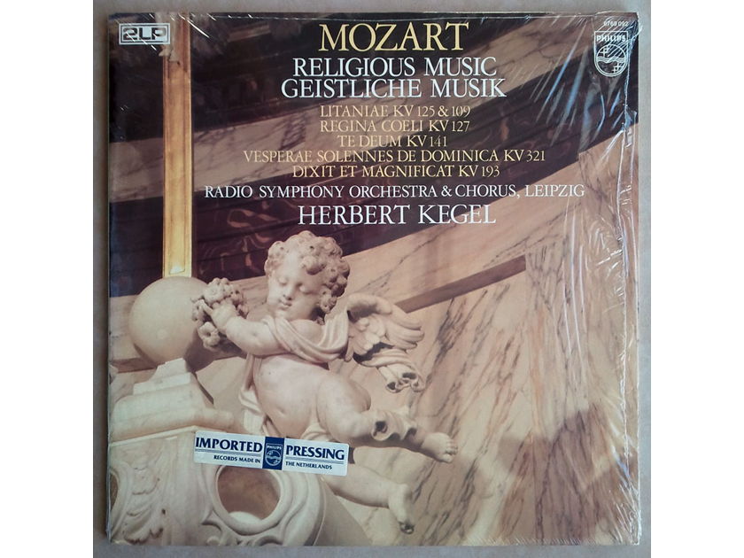 Philips/Mozart - Religious Music / Herbert Kegel, conductor  / 2-LP set / NM