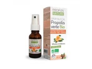 Spray buccal Propolis, EPP, miel & orange Bio