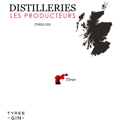 Carte localisation de la distillerie écossaise Isle of Tiree