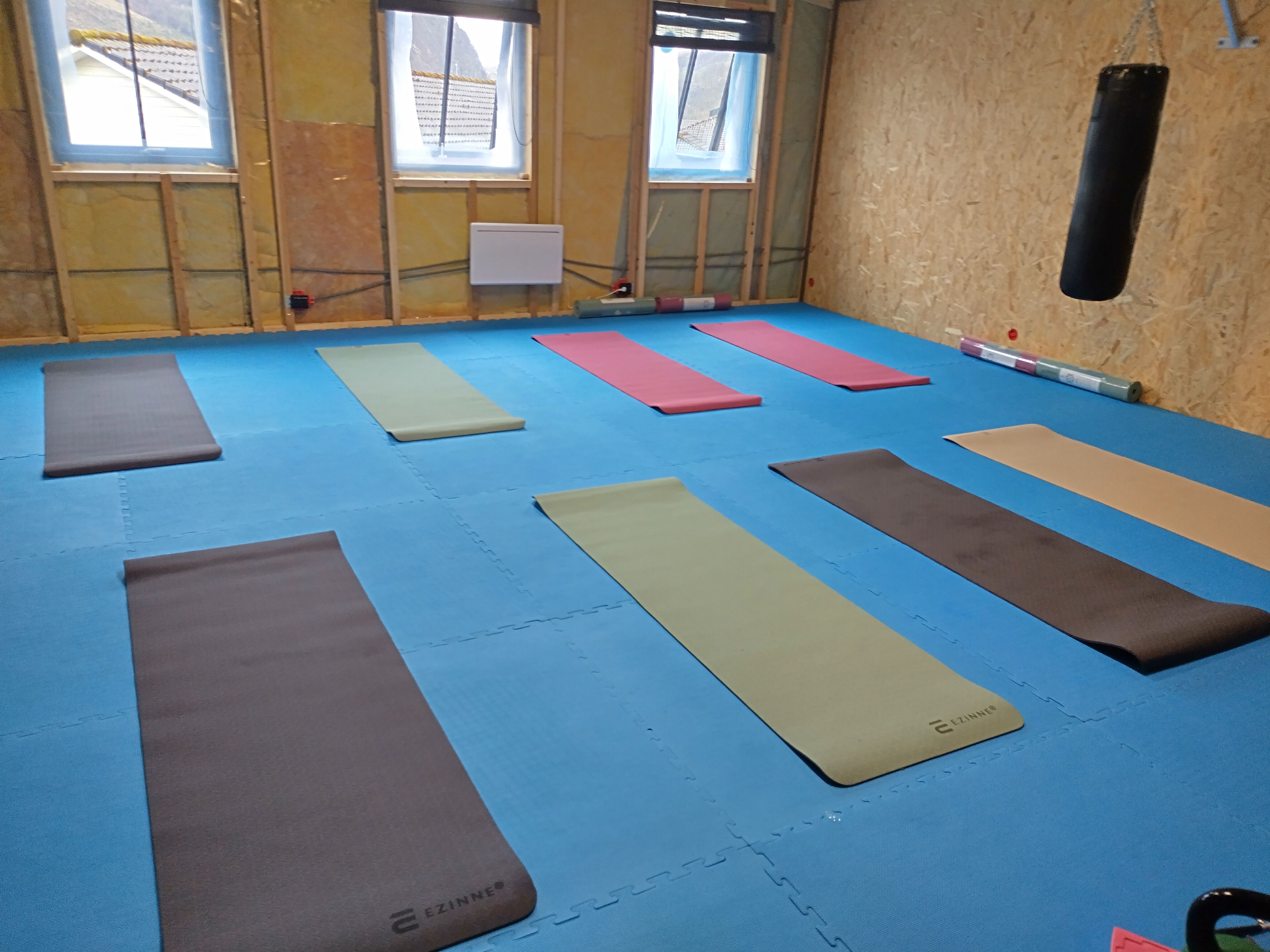 Trening for eks Yoga, uttøying, funksjonelltrening/ treningsterapi, senior trening osv.