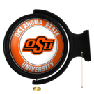 Oklahoma State Cowboys Rotating Lighted Wall Sign