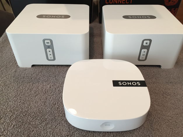 Sonos Connect & Bridge (Two Connects and one Boost)