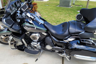 2017 KAWASAKI VULCAN 1700 VOYGER ABS motorcycle for rent near Port Saint Lucie, FL