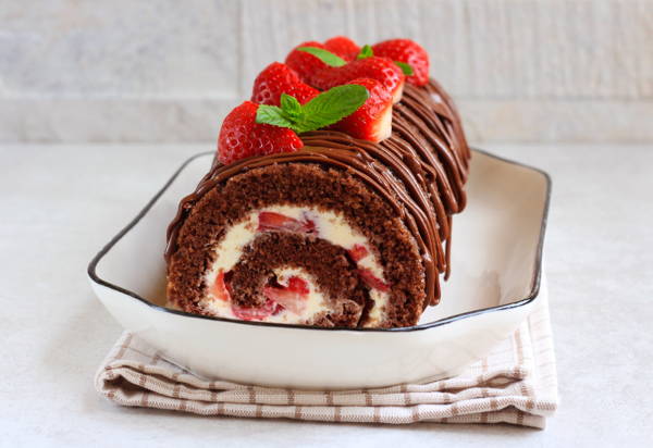 ロールケーキ 巻き方