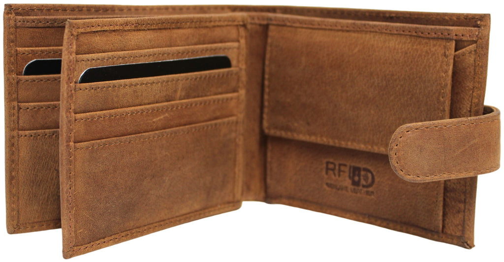 RFID Lined Hunter Leather Wallet Style 12047 - Image 5