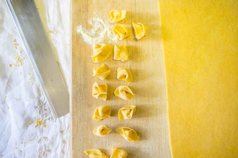 Learn how to roll 'sfoglia' by hand and how to prepare 3 different kinds of pasta typical to the region. 