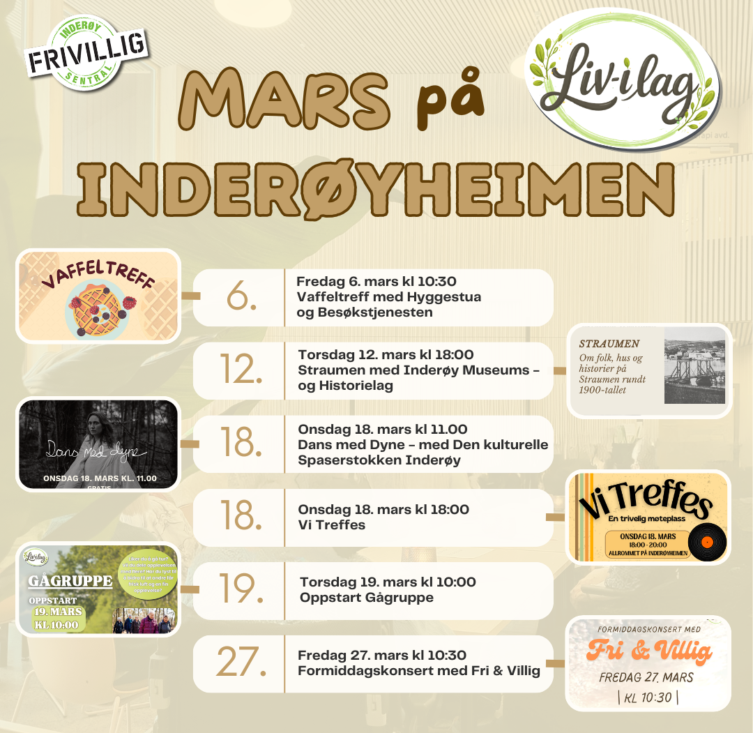 Mars på Inderøyheimen