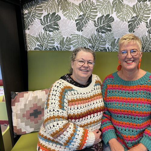 Knitting pattern for sweater Nicole by teacher Sas