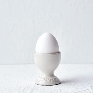 Egg Cup, Color: White